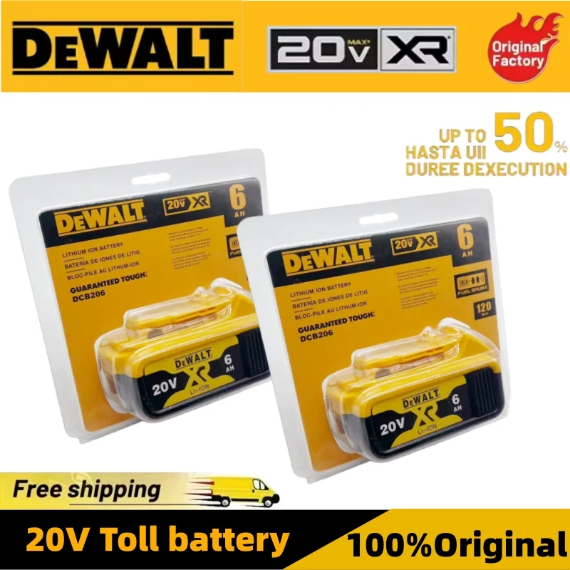 60V 50Ah Electric Scooter Battery - 100% Orijinal 20V 6.0Ah MAX Pil