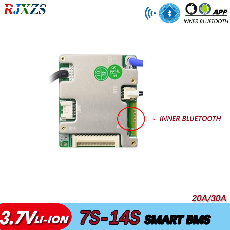 84V 50A Smart Bms Bluetooth - BMS 7S ila 14S 30A/40A/50A NMC/LFP
