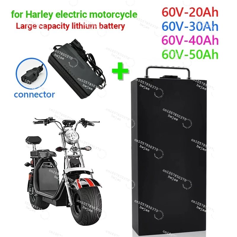60V 50Ah Electric Scooter Battery - Elektrikli scooter elektrikli akülü motosiklet lityum