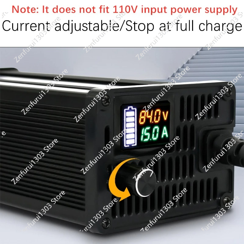 10A 15A 24V 48V 58.4V 72V 60V  - 72V 15A Fast Charger incelemesi ve fiyatı