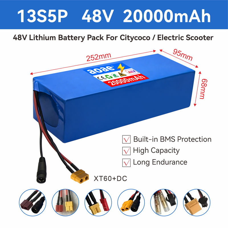 48V Elektrikli Scooter Aküsü 1 - 60V 50Ah Electric Scooter Battery incelemesi ve fiyatı
